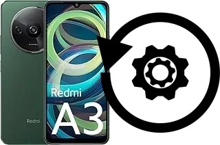 How to reset or restore a Xiaomi Redmi A3