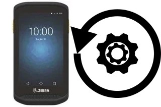 How to reset or restore a Zebra TC25
