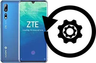 How to reset or restore a ZTE Axon 10 Pro 5G