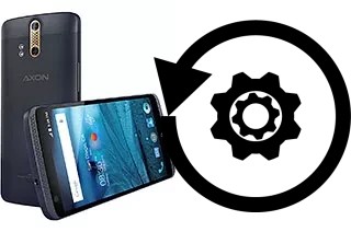 How to reset or restore a ZTE Axon Pro