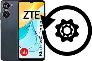 How to reset or restore a ZTE Blade V50 Design