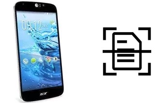 Scan document on an Acer Liquid Jade Z