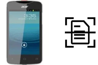 Scan document on an Acer Liquid Z3