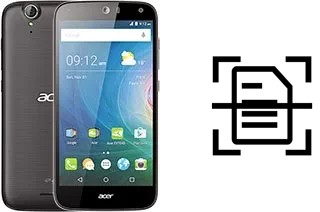 Scan document on an Acer Liquid Z630