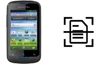 Scan document on an alcatel OT-988 Shockwave