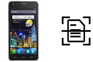 Scan document on an alcatel One Touch Idol Ultra