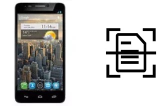 Scan document on an alcatel One Touch Idol