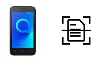 Scan document on an Alcatel U3 2018