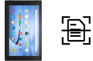 Scan document on an Amazon Fire HD 10