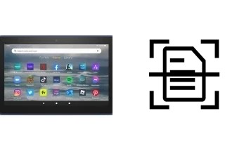 Scan document on an Amazon Kindle Fire HD (2013)