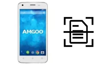 Scan document on an Amgoo AM410