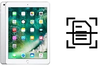 Scan document on an Apple iPad 9.7