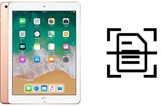 Scan document on an Apple iPad 9.7 (2018)