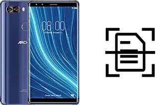 Scan document on an Archos Diamond Omega