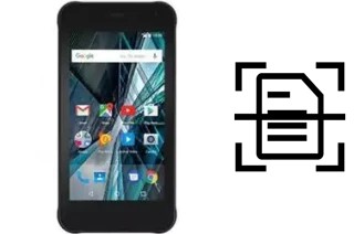 Scan document on an Archos Sense 47x