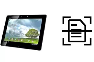 Scan document on an Asus Transformer Prime TF700T