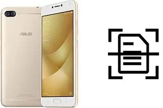 Scan document on an Asus Zenfone 4 Max ZC520KL