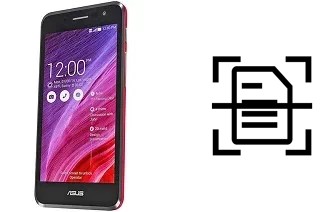 Scan document on an Asus PadFone mini 4G (Intel)