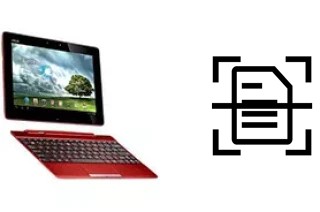 Scan document on an Asus Transformer Pad TF300T