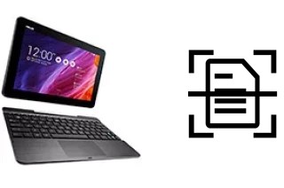 Scan document on an Asus Transformer Pad TF103C