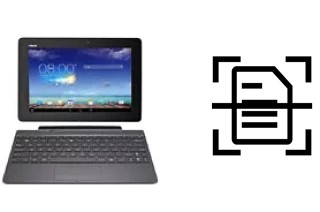 Scan document on an Asus Transformer Pad TF701T