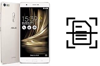 Scan document on an Asus Zenfone 3 Ultra ZU680KL