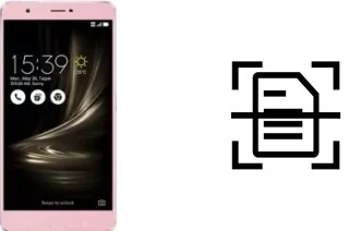 Scan document on an Asus ZenFone 3 Ultra