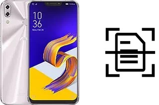 Scan document on an Asus Zenfone 5z ZS620KL