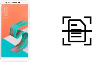 Scan document on an Asus ZenFone 5Q