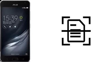 Scan document on an Asus ZenFone AR