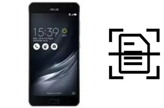 Scan document on an Asus ZenFone Ares