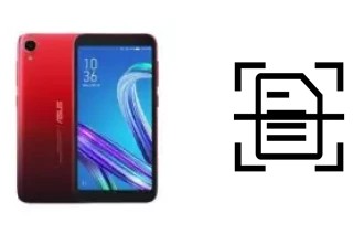 Scan document on an Asus ZenFone Live (L2) SD430