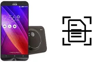 Scan document on an Asus Zenfone Zoom ZX550