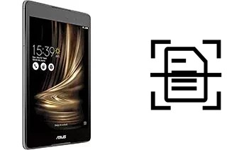 Scan document on an Asus Zenpad 3 8.0 Z581KL