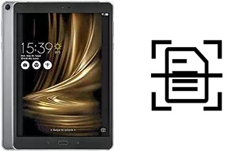 Scan document on an Asus Zenpad 3S 10 Z500M