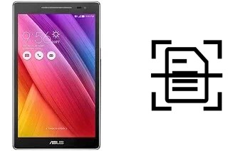 Scan document on an Asus Zenpad 8.0 Z380KL