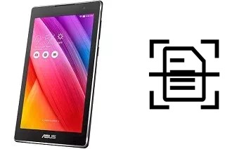 Scan document on an Asus Zenpad C 7.0 Z170MG