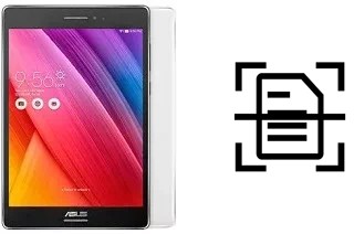 Scan document on an Asus Zenpad S 8.0 Z580C