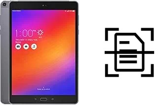 Scan document on an Asus Zenpad Z10 ZT500KL