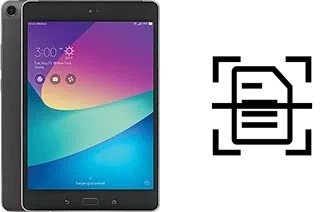 Scan document on an Asus Zenpad Z8s ZT582KL