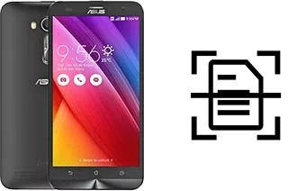 Scan document on an Asus Zenfone 2 Laser ZE550KL