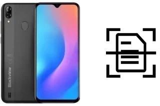 Scan document on a Blackview A6 Plus