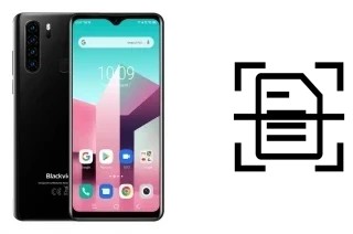 Scan document on a Blackview A80 Plus