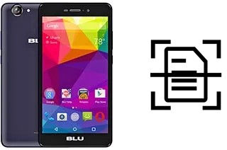 Scan document on a BLU Life XL