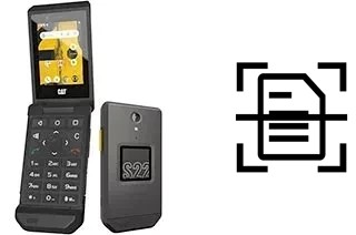 Scan document on a Cat S22 Flip