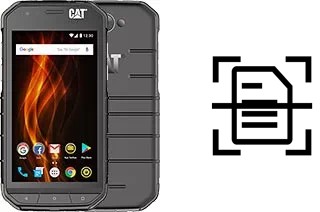 Scan document on a Cat S31