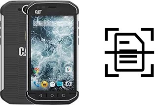 Scan document on a Cat S40