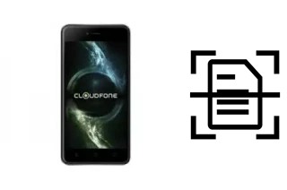 Scan document on a CloudFone Cloudfone Thrill Power N