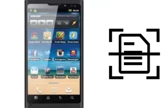 Scan document on a CloudFone Excite 430G
