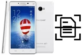 Scan document on a Coolpad 8729